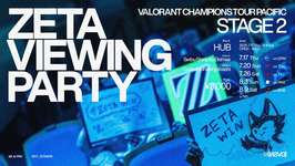 ZETA DIVISION、VCT 2025 Pacific Stage 2のビューイングパーティーを東京・大阪で開催のサムネイル画像