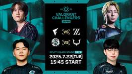 「VCJ 2025 Split 3 Main Stage」Day6 – FENNELがZETA ACに勝利、REJECTがNOEZ FOXXを下す─FL / RCが3勝目で上位浮上のサムネイル画像