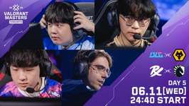 「VCT 2025 Masters Toronto」スイスステージDay5 – Wolves Esports / Paper Rexがプレイオフ進出、Bilibili Gaming / Team Liquidが敗退のサムネイル画像
