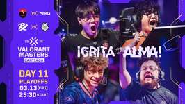 「VALORANT Masters Santiago 2026」Day11 – NS RedForceがNRGに2-0で勝利、Paper RexがG2 Esportsを2-1で下す ─ NSが決勝進出、ローワーファイナルはNRG vs PRXにのサムネイル画像