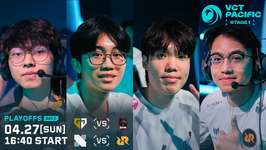 「VCT Pacific 2025 Stage 1」Gen.GがBOOM Esportsに2-0で勝利、Rex Regum QeonがDRXを2-1で下す―GEN / RRQがMasters Toronto出場決定のサムネイル画像
