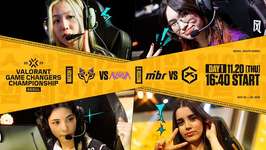 「VCT Game Changers Championship 2025」が韓国・ソウルで開幕 ─ Nova Esports GCがNinetailsに2-0で勝利、MIBR GCがGIANTX GCを2-1で下すのサムネイル画像