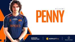 「Apeks」にpennyが加入のサムネイル画像