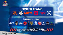 「Red Bull Home Ground 2025」出場17チームが決定、11月13日-16日にニューヨークで開催 ─ 日本からはZETA DIVISION / FENNELが参戦のサムネイル画像