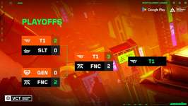 「SOOP VALORANT LEAGUE 2025」T1がFNATICを3-2で下し優勝、最終マップは13-0のストレートで決着のサムネイル画像