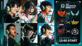 「VCT 2025 Ascension Pacific」Group Stage Day5 – SLT Seongnam  / BOOM Esports / Motiv Esports / NAOS Esportsがプレイオフ進出決定のサムネイル画像