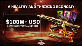 Riot Games、2025シーズンにおいて総額1億ドル（155億円）以上をVCTチームへ分配と発表 ─ 来年もチームバンドルはクラシック、再来年から変更かのサムネイル画像