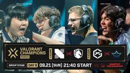 「VALORANT Champions Paris」Group Day9 – DRXがTLに2-0で勝利、GXがXLGを2-0で下す ─ DRX / GXがプレイオフ進出、XLG敗退により中国勢は全滅のサムネイル画像
