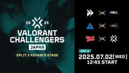 「VCJ 2025 Split 3 Advance Stage」CREST GAMING Zstが決勝進出、FAV gaming / MURASH GAMINGが敗退決定のサムネイル画像