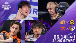 VCT 2025 Masters Toronto プレイオフDAY2 - Wolves EsportsがRex Regum Qeon、Gen.GがFNATICに勝利のサムネイル画像