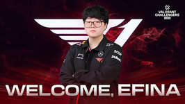 T1 AcademyにEfinaが加入のサムネイル画像