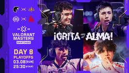 VCT 2026 Masters Santiago DAY8 - Gentle Mates・FURIAの敗退が決定、All Gamers、BBL Esportsが勝利のサムネイル画像
