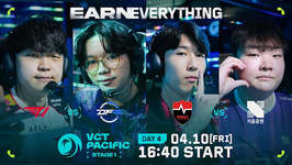 VCT PACIFIC 2026 Stage 1 DAY4 - DetonatioN FocusMeがT1に0-2で敗戦のサムネイル画像