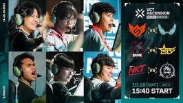 VCT ASCENSION PACIFIC 2025 DAY5 - BOOM Esports、Motiv Esports、NAOS Esportsのプレイオフ進出が確定のサムネイル画像