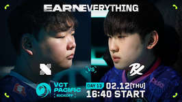 VCT PACIFIC 2026 KICK-OFF DAY13 - DRXの敗退が決定、Paper Rexがローワーブラケット準決勝に進出のサムネイル画像