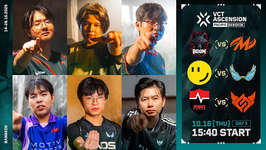 VCT ASCENSION PACIFIC 2025 DAY3 - RIDDLE ORDERが黒星スタート、NAOS Esportsに0-2で敗戦のサムネイル画像