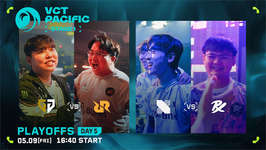 VCT PACIFIC 2025 Stage 1 DAY5 - Gen.GがRRQ、PRXがDRXを制す、Gen.GがEsports World Cup 2025への出場権獲得のサムネイル画像