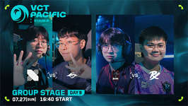 VCT PACIFIC 2025 Stage 2 DAY9 - DRXがTeam Secret、Paper RexがBOOM Esportsに勝利のサムネイル画像