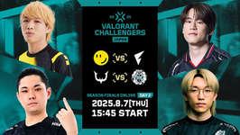 VCJ 2025 Season Finals - RIDDLEがオフライングランドファイナル進出確定、FENNLEに2-1で勝利のサムネイル画像