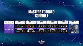 VCT 2025 Masters Torontoのスケジュール発表、日本時間6月7日25:00に開幕のサムネイル画像